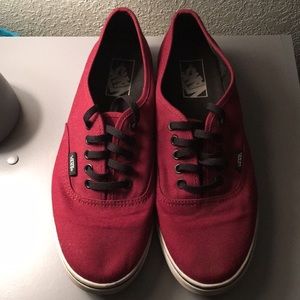 Cranberry Vans Great Condition